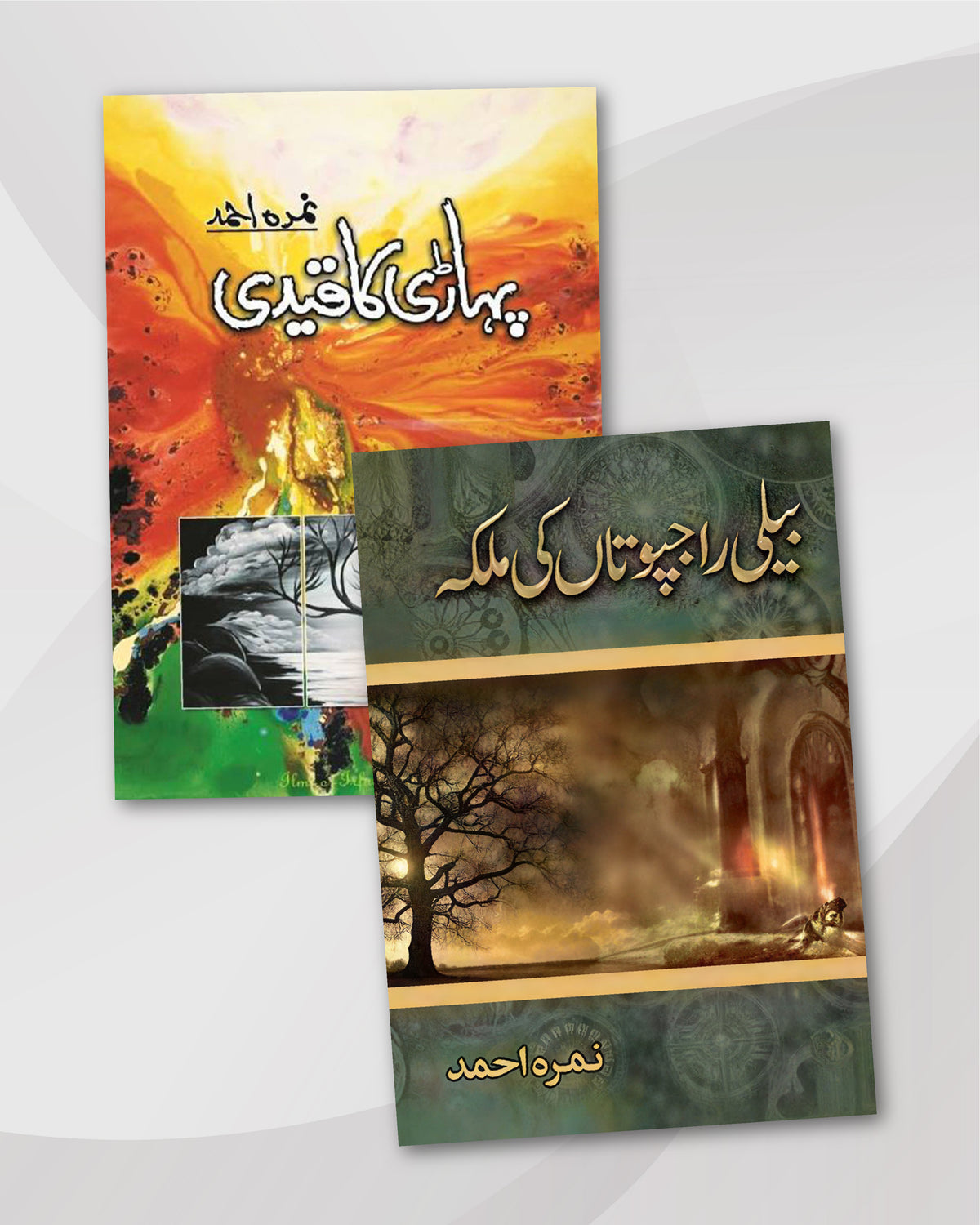 Pahari Ka Qaidi & Beli Rajputan Ki Malika by Nimra Ahmed: Urdu Novels Combo
